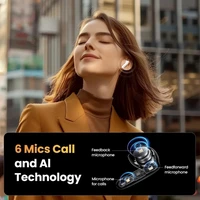 Bezvadu austiņas Ugreen HiTune H6 Pro Aktīvās trokšņu slāpēšanas austiņas (35873) baltas