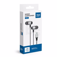 Vadu austiņas USB-C (DAC) Blue Star M09C 1,2 m melnas