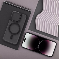 MATTE MAG COVER viedtālruņa apvalks, saderīgs ar MagSafe, IPHONE 16 Pro melns