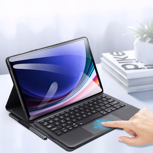 Dux Ducis bezvadu klaviatūras apvalks (TK sērija) Samsung Tab S9 – melns