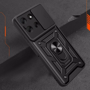 Tech-Protect CamShield Pro viedtālruņa apvalks Motorola Moto G86 5G - melns