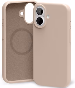 Korpuss Mercury Pure Magsafe Silicon Case Apple iPhone 17 rozā smilšu krāsā