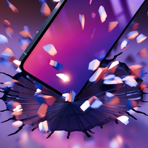 3mk Rainbow Privacy Закалённое стекло для Apple iPhone 14 Pro
