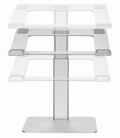Gembird NBS-D1-02 laptop stand sudraba 39.6 cm (15.6")