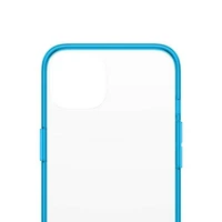 PanzerGlass ClearCase antibakteriālais viedtālruņa apvalks ar Military Grade sertifikātu iPhone 13 / 14 / 15 - caurspīdīgs zils