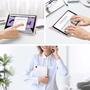 Korpuss Dux Ducis Toby Samsung X130/X135 Tab A11 8.7 rozā krāsā