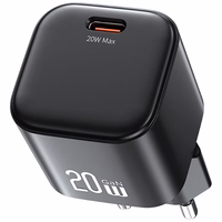 Tīkla lādētājs USAMS JO Series CC260 20W USB-C + USB-C/Lightning kabelis 1m balts