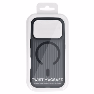Tel Protect Twist Magsafe maciņš priekš Iphone 17 Pro Max melns
