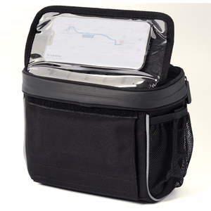 Wozinsky Handlebar Bag Bike Shoulder Bag Black (WBHBB-01)