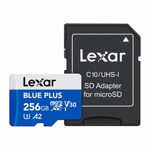 Lexar microSDXC atmiņas karte, 256 GB (SD3.0)