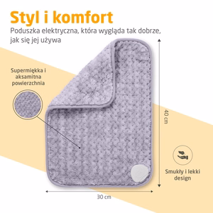 Medisana HP 518 sildīšanas spilvens, maigi violetā krāsā