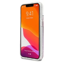 Guess GUHCP13SLGPEPI iPhone 13 mini 5.4" rozā/rozā cietais apvalks Peony Liquid Glitter