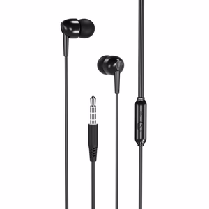 XO проводные наушники EP37 jack 3,5mm чёрные
