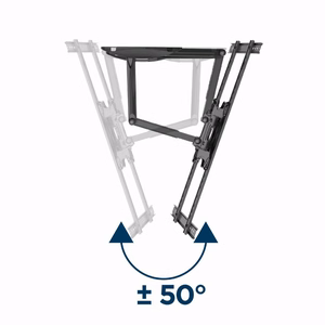 Gembird WM-75ST-01 TV mount/stand 190.5 cm (75") melns