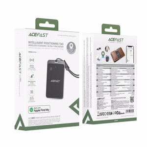 Acefast S3 metal card positioning device single metal gray