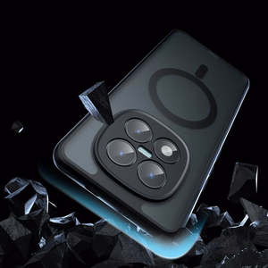 Tech-Protect MagMat MagSafe futrālis priekš Xiaomi Poco M8 Pro / Redmi Note 15 Pro+ 5G - Melns