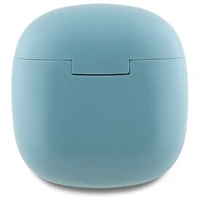 Guess Bluetooth austiņas GUTWSJ14ESGQ TWS + dokstacija tirkīza/tirkīza drukāts klasiskais logotips