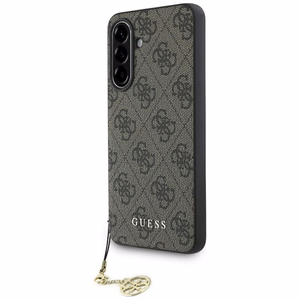 Guess 4G Charms Collection apvalks Samsung Galaxy A36 - Brūns