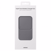 Bezvadu lādētājs Samsung "Duo" EP-P5400TWEGEU Balts 15W (ar lādētājs un kabelis) / 100% Genuine /