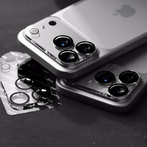 Ringke pilna kameras pārsega 2 daļu komplekts iPhone 17 Pro - melns
