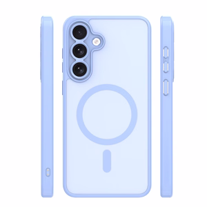Mag Matt case for Samsung Galaxy S26 light blue camera protection