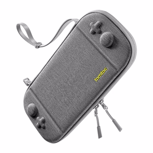 Maciņš Tomtoc G05 Nintendo Switch 2 Slim (pelēks)