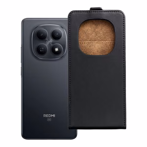 Slim Flexi Fresh atvēramais maciņš Xiaomi Redmi Note 15 Pro 5G melns