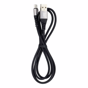 BLUE STAR pīts kabelis 3A 20W USB A uz Type C PD QC4.0 TFK-DC-003 1,2 m melns