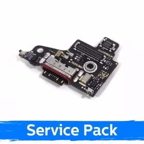 Uzlādes ports saderīgs ar Xiaomi 12 Lite ar elastīgo kabeli / Plata (Service Pack)