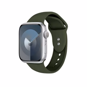 Crong Liquid  siksniņa Apple Watch 38 / 40 / 41 / 42 mm, zaļš