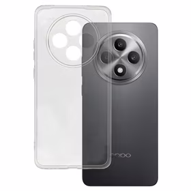 Īpaši plāns 1mm viedtālruņa apvalks Oppo Reno 12F 5G caurspīdīgs