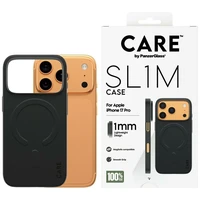 CARE by PanzerGlass SL1M MagSafe macins iPhone 17 Pro - melns
