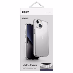 Uniq LifePro Xtreme viedtālruņa apvalks iPhone 14 Plus - caurspīdīgs