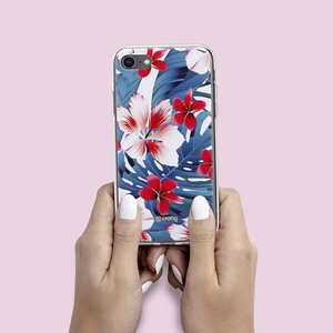 Crong Flower Pattern 03 vāciņš ierīcei iPhone SE (2020 / 2022) / 8 / 7