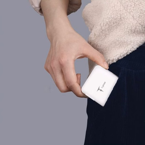 SIENAS LĀDĒTĀJS T-PHOX MEGA T-PP09 GAN PD 65W USB/USB-C BALTS