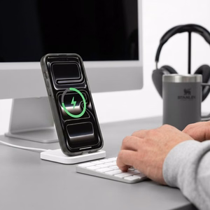 Tech-Protect MagZero MagSafe maciņš iPhone 17 Pro / 18 Pro, caurspīdīgs matēts melns