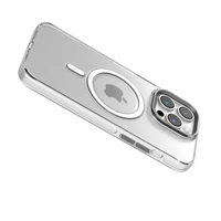 Comma viedtālruņa apvalks Crystal Mag iPhone 15 Plus caurspīdīgs