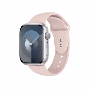 Crong Liquid siksniņa Apple Watch 38 / 40 / 41 / 42 mm, smilšu rozā