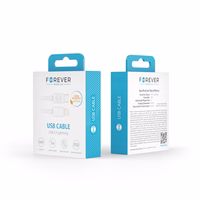 Uz visiem laikiem USB-C - Lightning kabelis 1,0 m 20W balts