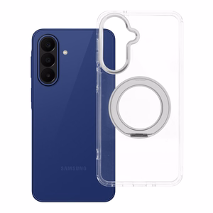 Case for Samsung A27 Frame Circle Stand compatible with MagSafe transparent