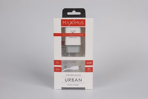 Sienas lādētājs Maxximus Urban 2.1A Micro USB, 2xUSB