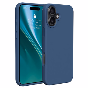 Etteri silikona maciņš iPhone 16 6,1", tumši zils