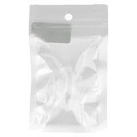 Silikona putekļu aizbāzis Lightning balts - 10 gab.