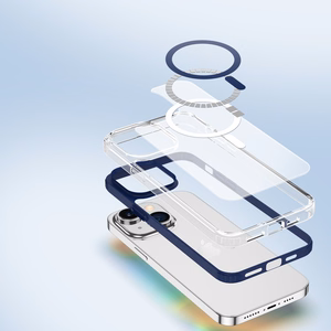 Dux Ducis Clin2 vāciņš iPhone 14 Plus magnētiskais MagSafe apvalks zils
