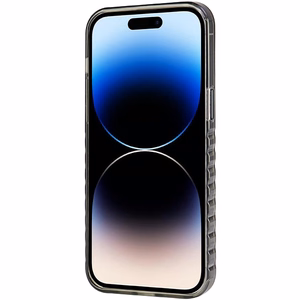 Audi IML Magnētiskais apvalks viedtālrunim iPhone 14 Pro Max ar lielu logotipu - melns