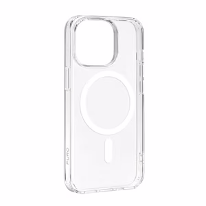 Puro Lite Mag magnētiskais silikona viedtālruņa apvalks iPhone 15 Pro - caurspīdīgs