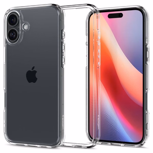Spigen Ultra Hybrid viedtālruņa apvalks iPhone 16 Plus - caurspīdīgs