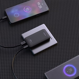 Dudao A65Q 65W GaN Travel Wall Charger USB-A / USB-C PD Ultra-Thin EU / US - Black