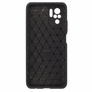 Tel Protect Carbon Elite viedtālruņa apvalks Xiaomi Redmi Note 10/Note 10S/Poco M5S melns