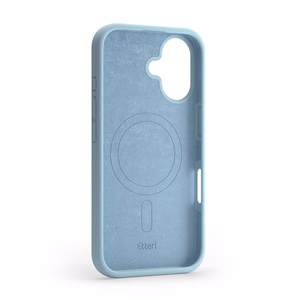 Etteri Silikona mag futrālis iPhone 16 Plus 6,7" gaiši zils